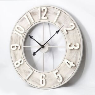 Toki Chester Wall Clock Cream 60 cm