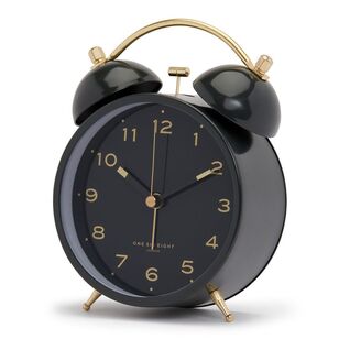 One Six Eight London Elsa Alarm Clock Grey 11 cm