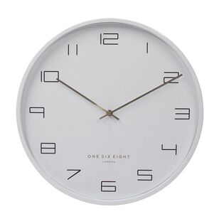 One Six Eight London Pixie Silent Wall Clock White 40 cm