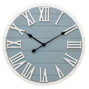 Toki Belle Wall Clock Blue 60 cm