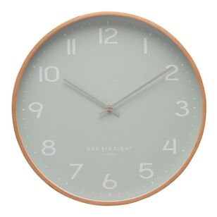 One Six Eight London Olivia Wall Clock Aqua 40 cm