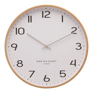 One Six Eight London Olivia Wall Clock White 41 cm