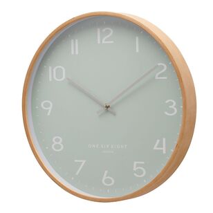 One Six Eight London Olivia Silent Wall Clock Aqua 53 cm