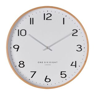 One Six Eight London Olivia Silent Wall Clock White 53 cm