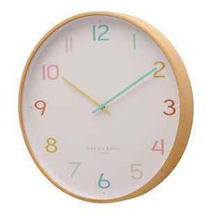 One Six Eight London Dream Silent Wall Clock White 53 cm