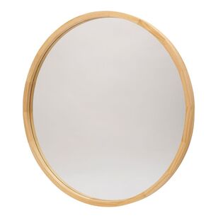 One Six Eight London Tina Solid Wood Mirror Natural Wood