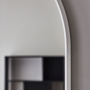 Cooper & Co Front Illuminated 90 cm LED Arch Mirror Silver