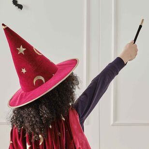 Ginger Ray Fancy Dress Magicians Wand Red One Size