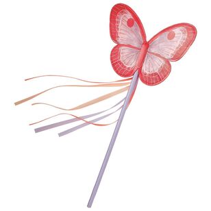 Ginger Ray Fancy Dress Butterfly Wand Multicoloured One Size