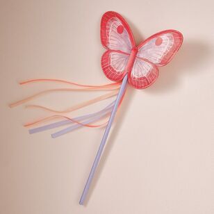 Ginger Ray Fancy Dress Butterfly Wand Multicoloured One Size