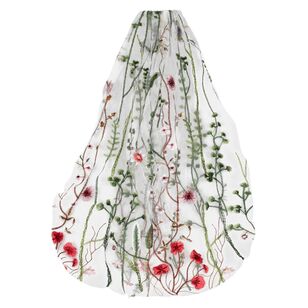 Ginger Ray Bridal Bloom Floral Veil Multicoloured 60 cm