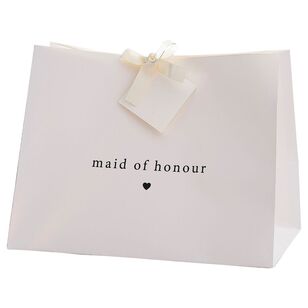 Ginger Ray Modern Luxe Maid Of Honour Gift Bag White