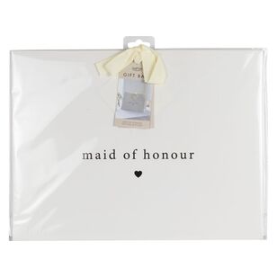 Ginger Ray Modern Luxe Maid Of Honour Gift Bag White