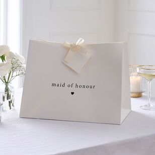 Ginger Ray Modern Luxe Maid Of Honour Gift Bag White