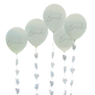 Ginger Ray Bridal Bloom Balloon Bundle Multicoloured 30 cm