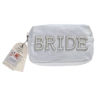 Ginger Ray Hen Party Bride Cosmetic Bag White 20 x 12 cm