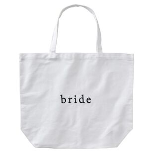 Ginger Ray Hen Party Bride Tote Bag White 70 x 50 cm