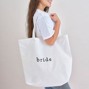 Ginger Ray Hen Party Bride Tote Bag White 70 x 50 cm