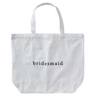 Ginger Ray Hen Party Bridesmaid Tote Bag White 70 x 50 cm