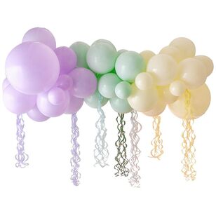 Ginger Ray Pastel Wave Balloon Arch Multicoloured Various Sizes