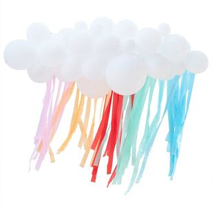 Ginger Ray Mix It Up Balloon Backdrop Garland Multicoloured