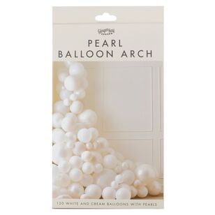 Ginger Ray Modern Luxe Pearl Balloon Arch Multicoloured