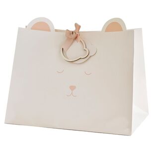 Ginger Ray Teddy Bear Gift Bag White