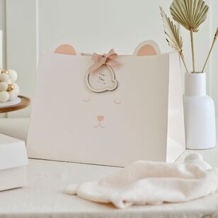 Ginger Ray Teddy Bear Gift Bag White