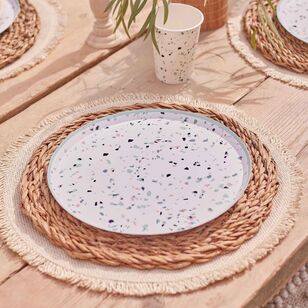 Ginger Ray Mix It Up Terrazzo Paper Plates Multicoloured