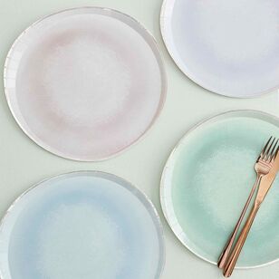 Ginger Ray Mix It Up Glaze Shaped Plates Multicoloured