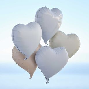 Ginger Ray Engagement Heart Shaped Balloon Bundle Multicoloured