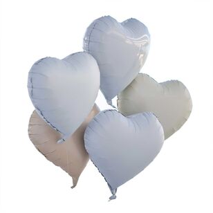 Ginger Ray Engagement Heart Shaped Balloon Bundle Multicoloured