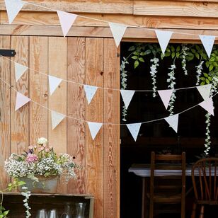 Ginger Ray Rustic Country Floral Bunting Multicoloured