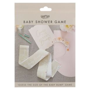 Ginger Ray Floral Baby Shower Game Multicoloured