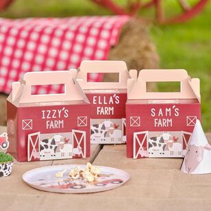 Ginger Ray Farm Friends Customisable Barn Party Box Multicoloured