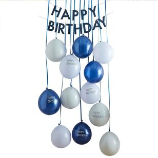 Ginger Ray Happy Birthday Balloon Door Kit Multicoloured