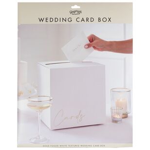 Ginger Ray Modern Luxe Wedding Card Box Multicoloured