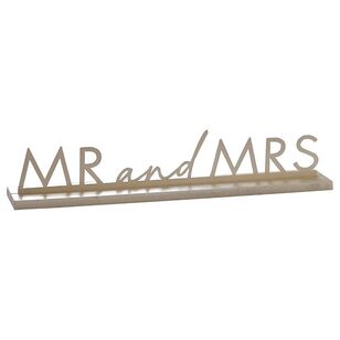 Ginger Ray Modern Luxe Mr & Mrs Sign Gold