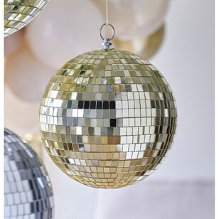 Ginger Ray Gold Party Medium Disco Ball Gold