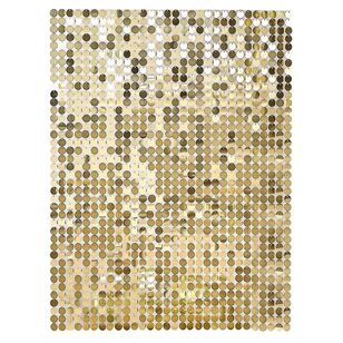 Ginger Ray Gold Party Shimmer Wall Back Drop Gold