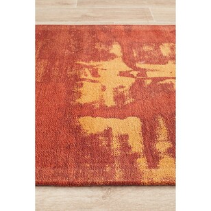 Rug Culture Magnolia 11 Hall Runner Rust