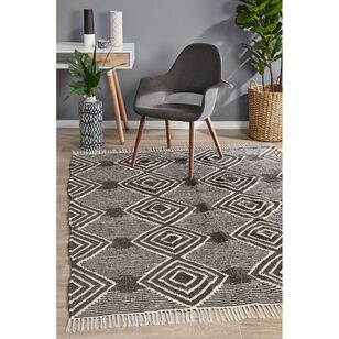 Rug Culture Miller 744 Rug Black