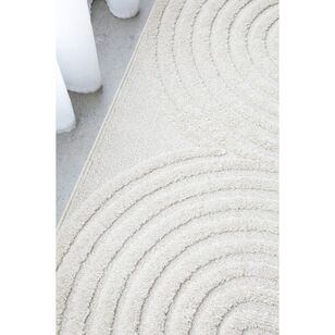 Rug Culture Lotus Abbey Runner Off White