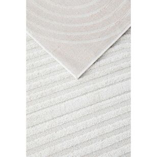 Rug Culture Lotus Abbey Runner Off White