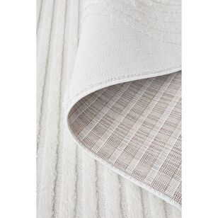 Rug Culture Lotus Abbey Runner Off White