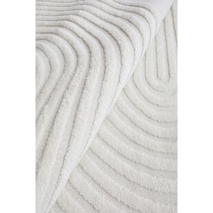 Rug Culture Lotus Abbey Runner Off White