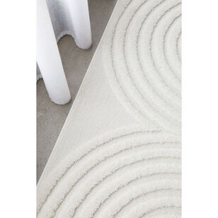 Rug Culture Lotus Carl Runner Off White