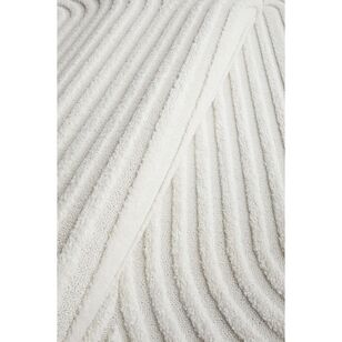 Rug Culture Lotus Carl Runner Off White