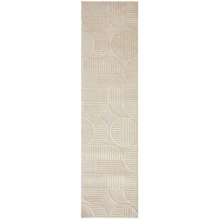 Rug Culture Lotus Leo Runner Beige