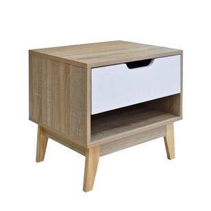 Milano Decor Manly Bedside Table Brown